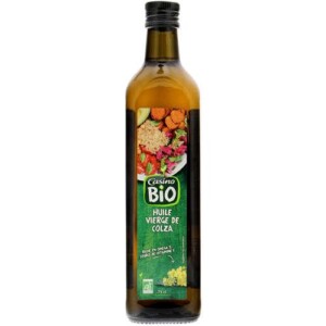 Organic virgin rapeseed oil 75cl - CASINO BIO