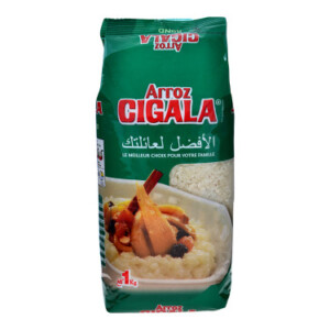 Round white rice 1Kg - ARROZ CIGALA