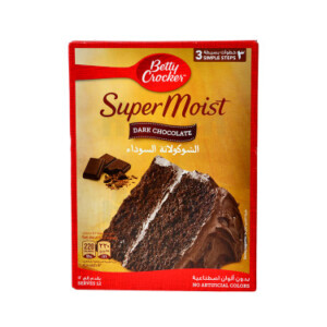 Super Moist Dark Chocolate Cake Mix 500g - BETTY CROCKER