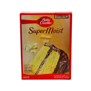 Super moist yellow cake mix 500g - BETTY CROCKER