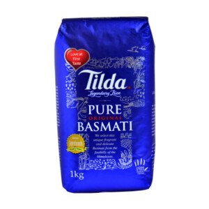 Original Pure Basmati Rice 1Kg - TILDA