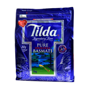 Original Pure Basmati Rice 5Kg - TILDA