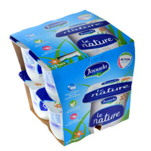 Natural stirred yogurt 8x110g - JAOUDA