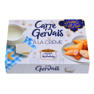 Processed square cream cheese 24 servings 384g - GERVAIS