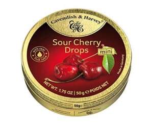 Sour Cherry Drops 200g - CAVENDISH & HARVEY