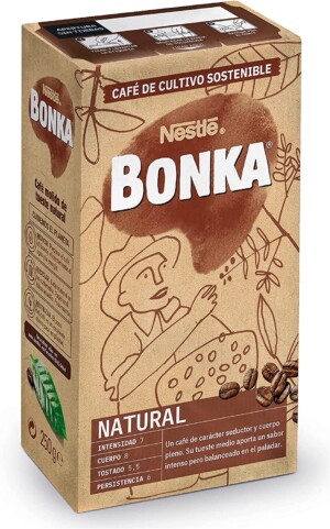 Bonka natural roasted ground coffee 250g - NESTLE