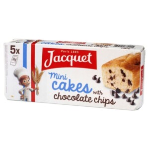 Mini chocolate chip cakes 150g - JACQUET