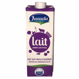 Lactose free whole UHT milk 1L - JAOUDA