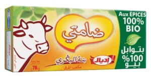 Beef flavored broth with spices 100% organic 8 cubes Damti 76g - IDEAL