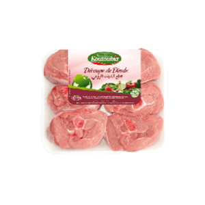 Fresh turkey bone thigh high 0.495 KG morocco dawajine