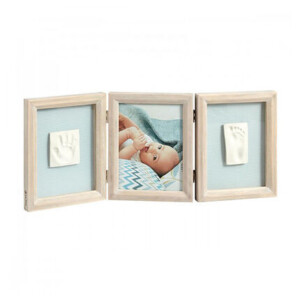 Frame My Baby Touch - Limed wood - Baby Art