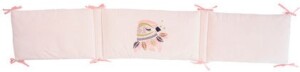 3-panel bed bumper with ethnic spirit pattern - Prémaman