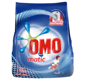 Laundry powder OmoMatic Lemon sachet 750g - OMO