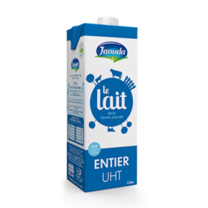 Whole UHT milk 1L - JAOUDA