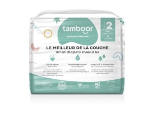 Premium newborn diaper T2 Mini (3-6kg) - x28 - Tamboor