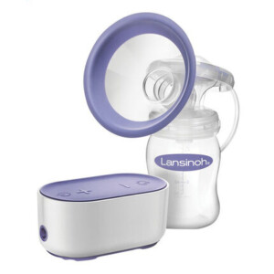 Compact electric breast pump