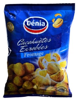 Peanuts coated with cheese 80g - DENIA
