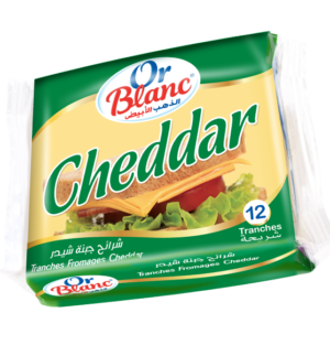 Cheddar cheese slice x12 200g - PRESIDENT