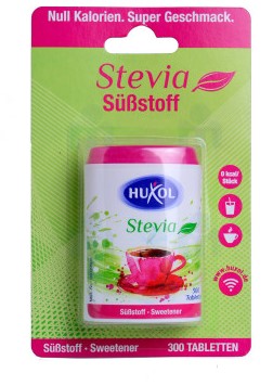 Low calorie sweetener x 300 Stevia tablets 15g - HUXOL