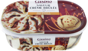 Creme brulee ice cream 492 gr CASINO