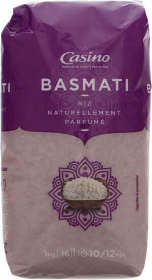 Naturally flavored Basmati rice 1Kg - CASINO