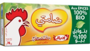 Chicken flavor broth 24 cubes Damti 228g - IDEAL