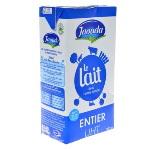 Whole UHT milk 500ml - JAOUDA