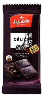 Dark chocolate delight 55% cocoa 100g - AIGUEBELLE